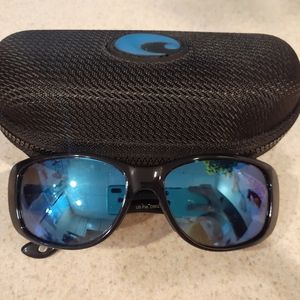 Costa Del Mar Tippet Sunglasses - Black Gray 580P